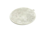 Silver Fish Charm, 2 Antique Silver Plated Brass Fish Charms With 1 Loop, Findings (50x0.30mm) D1680