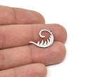Steel Charm, Stainless Steel, Steel Pendants, Charm Pendants, Steel Charms With 1 Loop (22x14x0.80mm) SMP1980