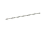 Steel Bracelet, Stainless Steel Flat Bracelet With 2 Holes, Steel Geometric Patterned Bangle, Bracelet Bangle (157x8x0.80mm) SMP2003