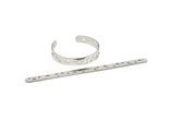 Steel Star Bracelet, Stainless Steel Flat Bracelet, Stainless Steel North Star Patterned Bangle, Bracelet Bangle (157x10x0.80mm) SMP1998