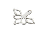 Steel Charm, Stainless Steel Charms With 1 Hole, Earring Charms, Pendant Charms, Findings (20x24x0.80mm) SMP2112