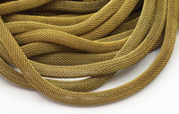 Brass Snake Chain, 2 M (6mm) Raw Brass Mesh Chain Ch002 ( Z107 )