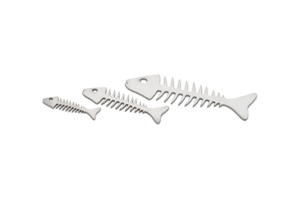 Çelik Balık Kılçığı Tılsımı, Paslanmaz Çelik Balık Kılçığı Tılsımları, Boşluklar, Bulgular (20/30/44x0,80 mm) SMP2144
