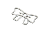 Çelik Kurdele Tılsımı, Paslanmaz Çelik Papyon Tılsımları, Küçük Kurdele Tılsımları, Kurdele Bağlantı Parçaları, Bulgular (15x25x0,80 mm) SMP2161