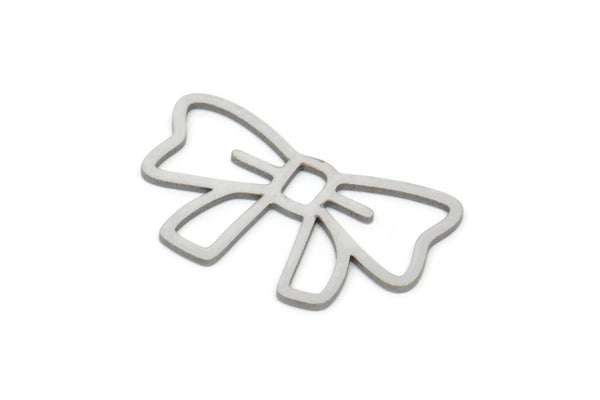 Çelik Kurdele Tılsımı, Paslanmaz Çelik Papyon Tılsımları, Küçük Kurdele Tılsımları, Kurdele Bağlantı Parçaları, Bulgular (15x25x0,80 mm) SMP2161