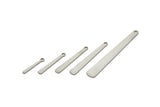 Steel Charm, Stainless Steel, Steel Pendants, Fringe Charms, Steel Fringe Shaped Charms With 1 Loop (15/20/25/30/43x0.80mm) SMP2251