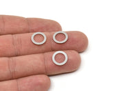 Steel Circle Connector, Stainless Steel Circle Connectors (12x0.80mm) SMP2357