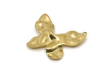 Brass Charm, Raw Brass Mixed Charms, Brass Wavy Charms, Irregular Charms, Findings D0725-D0671-D0731-D0788