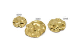 Brass Charm, Raw Brass Mixed Charms, Brass Wavy Charms, Irregular Charms, Findings D0732-D0801-D0727