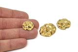 Brass Charm, Raw Brass Mixed Charms, Brass Wavy Charms, Irregular Charms, Findings D0732-D0801-D0727