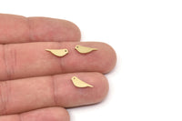 Brass Bird Blank, Raw Brass Bird Blanks, Findings (4x12x1.2mm) A5755