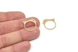 Brass Ring, Raw Brass Bird Rings, Bird Jewelry, Ring Findings SMP2361