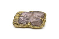 Vintage Belt Buckle, 1 Vintage Handcraft Belt Buckle (87x62mm) - Made In Germany T095
