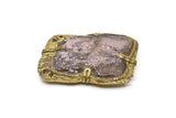 Vintage Belt Buckle, 1 Vintage Handcraft Belt Buckle (87x62mm) - Made In Germany T095