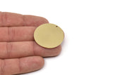 Brass Cabochon Tag, Raw Brass Cabochon Tags, Stamping Tags With 1 Hole (32x1.5mm) A0081