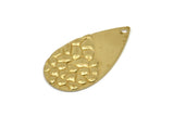 Brass Charm, Raw Brass Mixed Charms, Brass Wavy Charms, Irregular Charms, Findings D975-D942-D1185-D976-D955