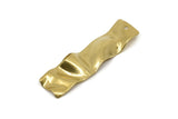 Brass Charm, Raw Brass Mixed Charms, Brass Wavy Charms, Irregular Charms, Findings D0768-D0793-D857