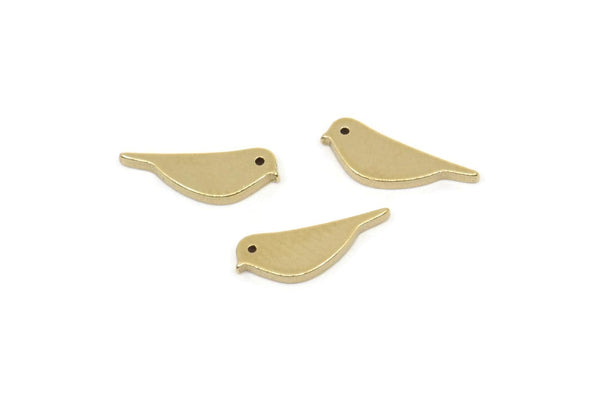Brass Bird Blank, Raw Brass Bird Blanks, Findings (4x12x1.2mm) A5755