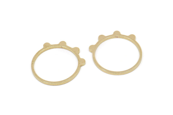 Brass Ring, Raw Brass Rings, Jewelry Supplies, Ring Findings SMP2365