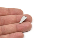 Steel Charm, Stainless Steel, Steel Pendants, Steel Findings, Stainless Steel Charms With 1 Hole (20x8x0.80mm) SMP2369