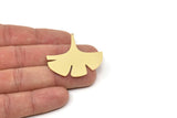 Pirinç Yaprak Tılsımı, 1 Döngülü Ham Pirinç Gingko Yaprağı Tılsımları, Boşluklar, Bulgular (20/30/40x0,60 mm) SMP2412