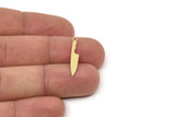 Brass Knife Charm, Raw Brass Knife Charms With 1 Loop, Chef Knife Charms, Blanks, Findings (25/30/42x0.60mm) SMP2416