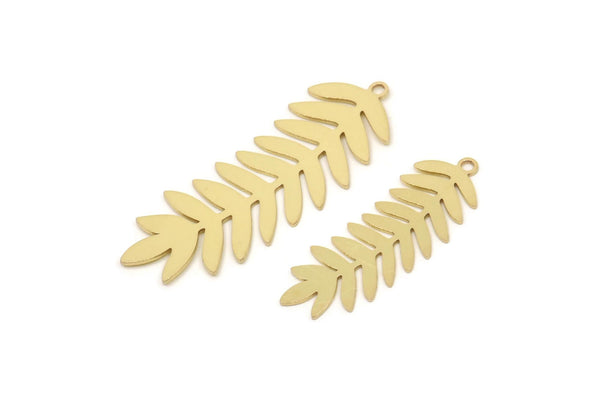 Pirinç Yaprak Tılsımı, 1 Döngülü Ham Pirinç Dal Tılsımları, Boşluklar, Bulgular (30/40x0.60mm) SMP2423