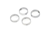 10mm Circle Connector, 24 Silver Tone Circle Ring Connector With 2 Holes, Findings (10x2.5mm) BS 2202