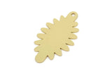 Brass Cloud Charm, Raw Brass Cloud Shaped Charms With 1 Loop, Earring Charms, Findings (25x14x0.60mm) SMP2460