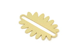 Brass Cloud Charm, Raw Brass Cloud Shaped Charms, Earring Charms, Blank Findings (30x20x0.60mm) SMP2466