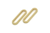Pirinç Oval Konnektör, Ham Pirinç Oval Konnektörler, Tılsımlar, Bulgular (17x5x1,5 mm) A5509