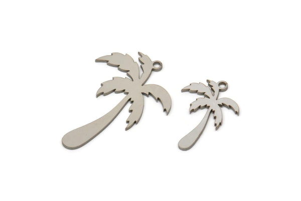 Çelik Palmiye Ağacı Tılsımı, 1 Döngülü Paslanmaz Çelik Palmiye Ağacı Tılsımları, Boşluklar, Bulgular (20/30x0,80 mm) SMP2424