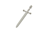 Steel Sword Charm, Stainless Steel Sword Charms With 1 Loop, Earrings, Charms Pendants, Findings (40x12x0.80mm) SMP2435
