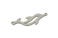 Çelik Yunus Tılsımı, 2 Halkalı Paslanmaz Çelik Yunus Şekilli Tılsımlar, Küpe Tılsımı, Bağlantı Parçaları, Bulgular (31x10x0,80 mm) SMP2530