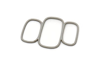 Steel Charm, Stainless Steel, Steel Pendants, Irregular Charms, Steel Irregular Shaped Charms (30x20x0.80mm) SMP2589