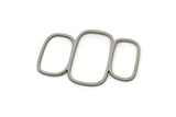 Steel Charm, Stainless Steel, Steel Pendants, Irregular Charms, Steel Irregular Shaped Charms (30x20x0.80mm) SMP2589