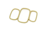 Brass Charm, Raw Brass, Brass Pendants, Irregular Charms, Brass Irregular Shaped Charms (30x20x0.80mm) SMP2589