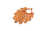 Copper Sun Charm, Raw Copper Sun Charms With 1 Loop, Earring Findings (36x27x0.80mm) SMP2791 Y223