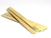Raw Brass Bracelet, 10 Raw Brass Bracelet Stamping Blanks, Bangles ( 10x145x1mm) D0223
