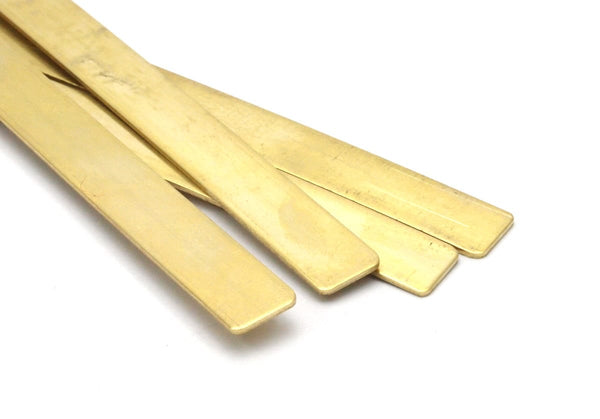 Raw Brass Bracelet, 10 Raw Brass Bracelet Stamping Blanks, Bangles ( 10x145x1mm) D0223
