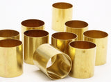 Brass Tube Bead, 10 Raw Brass Tubes (16x18mm) Bs 1488
