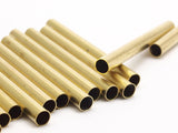 Brass Choker Finding, 2200 Raw Brass Tubes, Brass Tube Beads, Bras Findings, Charms (4x40mm) Bs 1456