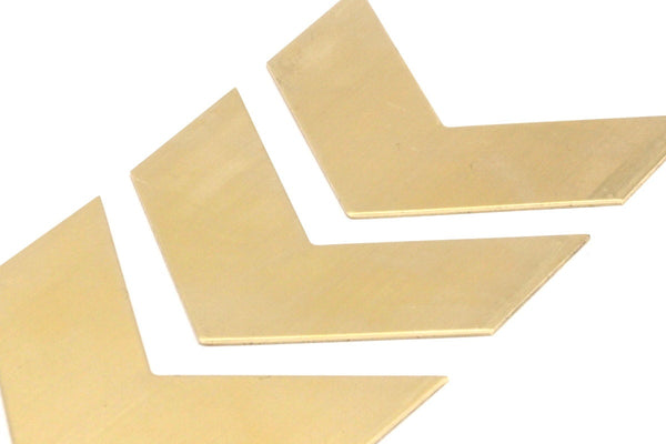 Pirinç Şevron Boşluğu, Ham Pirinç Şevron Boşluğu (50x16x0,80 mm) D0416--N0626