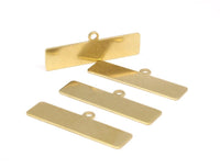 Bracelet Parts Connectors, 20 Raw Brass Bracelet Parts Connectors (40x10x0.80mm)  BRC153--D0414