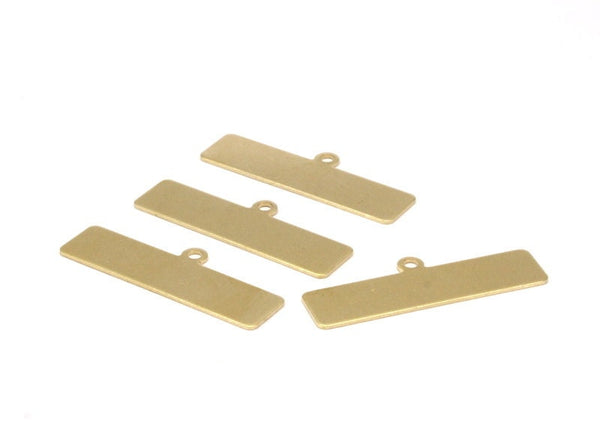Bracelet Parts Connectors, 20 Raw Brass Bracelet Parts Connectors (40x10x0.80mm)  BRC153--D0414