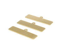 Bracelet Parts Connectors, 20 Raw Brass Bracelet Parts Connectors (40x10x0.80mm)  BRC153--D0414