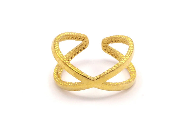 Brass Infinity Adjustable Rings N0003