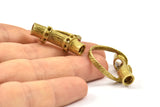 Raw Brass Adjustable Ring N0157