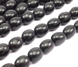 Black Stone 19x15mm Full Strand Gemstone Beads T019