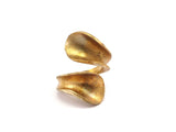 3 Raw Brass Adjustable Rings N0013